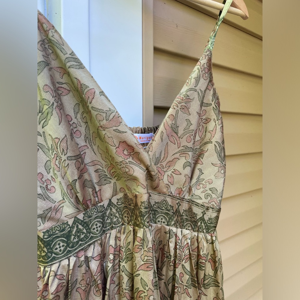 Marigold India inspired dress